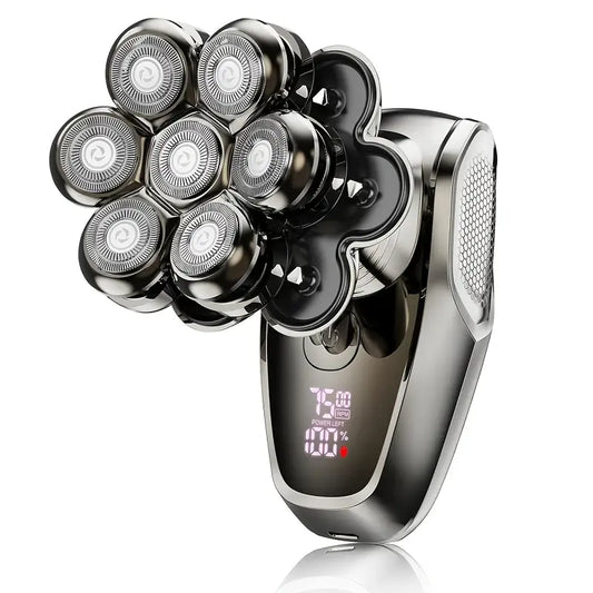 Effortless Head Shaving: GlideX® 7D 5-in-1 Head Shaver Kit (VAT Incl.)