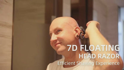 Effortless Head Shaving: GlideX® 7D 5-in-1 Head Shaver Kit (VAT Incl.)